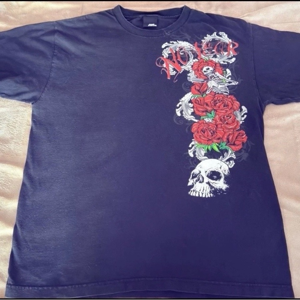 No Fear Vintage Rare Graphic Tee Men's Size L Y2K Style